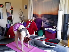 Yoga for sciatica nerve anguish, join my faphouse for more content, nude yoga and spicy stuff