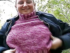 Magnificent German BBW gets her asshole strewn with cum in POV