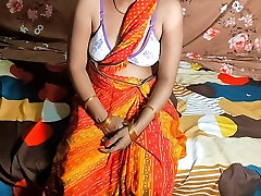 Bhabhi ki sexy sharee me total anal sex Desi full video total gand ki chudayi
