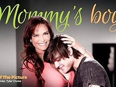 MOMMY'S BOY - Huge-chested Stepmom Syren De Mer Gives Into Temptation and Porks HER STEPSON!