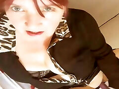 sam ultra-kinky secretary in black stockings