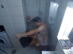 BLACK Cougar Demolished IN SHOWER - INTENSE SEX WITH WITH BOOTY EBONY KIKI MINAJ BLACK Cougar Demolished IN SHOWER - INTENSE SEX WITH WITH BOOTY EBONY KIKI MINAJ