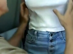 Bus Driver Takes School Girl For A Level Lession