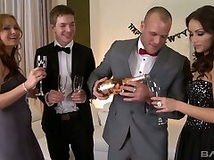 Gorgeous Abbie Cat and her slutty friend love sizzling gang sex sessions Gorgeous Abbie Cat and her slutty friend love sizzling gang sex sessions