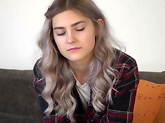 Russian nice babe Tieny masturbates her tight pussy Russian nice babe Tieny masturbates her tight pussy