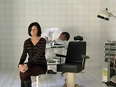 pregnant milf pounded hard by gynecologist