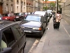 Retro video of slutty French MILF getting torn up in DP having hardcore MMF threeway