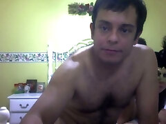 Honeymoon lovemaking with my luxurious brunette wife in hotel room