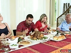 Moms Bang Teen - Horny Family Thanksgiving