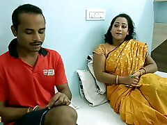 Indian wife interchange with poor laundry boy!! Hindi webserise hot bang-out