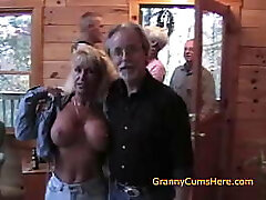 5 Swinger Grannies, Their Husbands and a Vid Camera