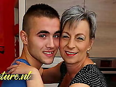 Horny Stepson Always Knows How to Make His Step Mother Glad!