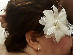 Bodacious short-haired fuckslut is so hungry for a beefstick, she sucks me in the shower, swallows all the cum Bodacious short-haired fuckslut is so hungry for a beefstick, she sucks me in the shower, swallows all the cum