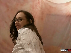 Nerdy mature babe delectations and old man Nerdy mature babe delectations and old man