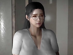 Office girl and dark-hued cock at gym club - Hentai Three Dimensional Uncensored V287