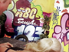 As the asshole is getting split up by a bulky dick the cougar is moaning