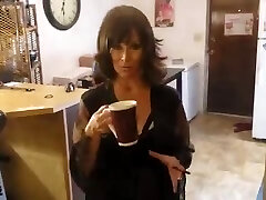 SMOKING BLOWJOB MILF GILF RIPPED NYLONS SUCKS Tears Up Drains HIM OFF IN COFFEE