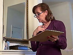 AuntJudys - 60yo Texas Ginger-haired GILF Marie is your new Secretary