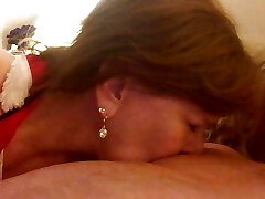 Throwback Granny Xmas Cock Dickblower