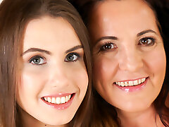 Red Mary and her younger girl-girl friend Elle Rose