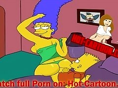 Simpsons Porno #1 Bart fuck Marge Cartoon Pornography