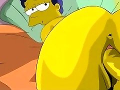 Porn Simpsons - Homer scopa Marge