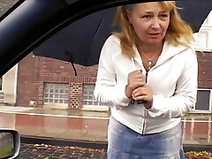 A chubby German dame in stocking pleasing a cock with her moves A chubby German dame in stocking pleasing a cock with her moves