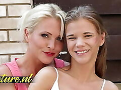 MatureNL Lezzy MILF Seduces Petite Teen and Fucks her Pussy with Faux-cock MatureNL Lezzy MILF Seduces Petite Teen and Fucks her Pussy with Faux-cock