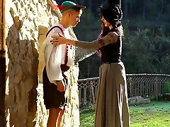 Muddy mature gives a blowjob and gets fucked hard in from the rear Muddy mature gives a blowjob and gets fucked hard in from the rear