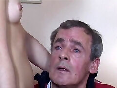 Catrien gives real sex to caught jerking grandpa Catrien gives real sex to caught jerking grandpa