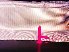 Pretty Milf In Short Microskirt Ride Her Favorite Dildo! Vibro Toy! Home Alone! PAWG