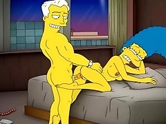 Cartoon Pornography Simpsons Porn mother Marge have