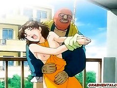 Tied up manga porn mom with bigboobs swing humped
