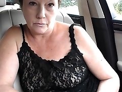 Mature little tit topless dare in van