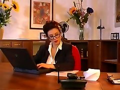Big funbags secretary fucking her boss