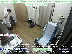 Become Doctor Tampa, Shock Your Mixed Cutie Neighbor Aria Nicole As You Perform Her 1st Gynecology Exam EVER On Doctor-TampaCo
