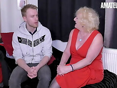 AMATEUREURO - Hot Granny Offers Free-for-all Rent And Her Pussy