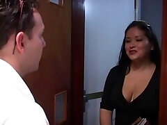 Big tits black-haired banged by 2 hard cocks Big tits black-haired banged by 2 hard cocks