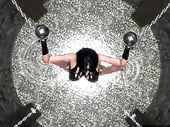 Cute Teen Pent Up in a Well - Hardcore Metal Bondage Animation
