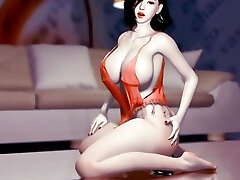 Beauty enormous boob wife solo with dildo - Hentai 3 Dimensional Uncensored V337