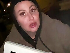 Cracky gets a jizz shot for a tv