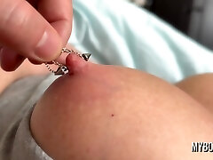 Hard Playing With Pierced Puffies With Milf Big Tits Hard Playing With Pierced Puffies With Milf Big Tits