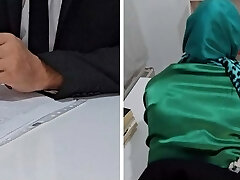 turkish secretary fucks his manager