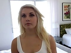 Blonde Baby Sitter wants to Fuck