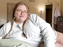 Jealous step-daughtr gets hard pummel POV