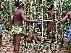 Somewhere in west Africa, on our annual festival, the king fucks the most beautiful maiden in the cage while his Queen and the guards are eyeing