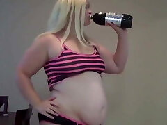 Xxl Coke Bloat with monster burps