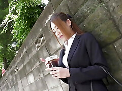 Kanna Kitayama :: Stay Alone With Pretty Breezy Chief In Office - CARIBBEANCOM