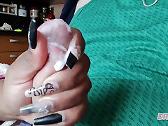 I give a handjob to husband's hottest homie and allow him to film I give a handjob to husband's hottest homie and allow him to film