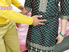 When Komal went out of the house for a while, the hubby was having joy with another woman